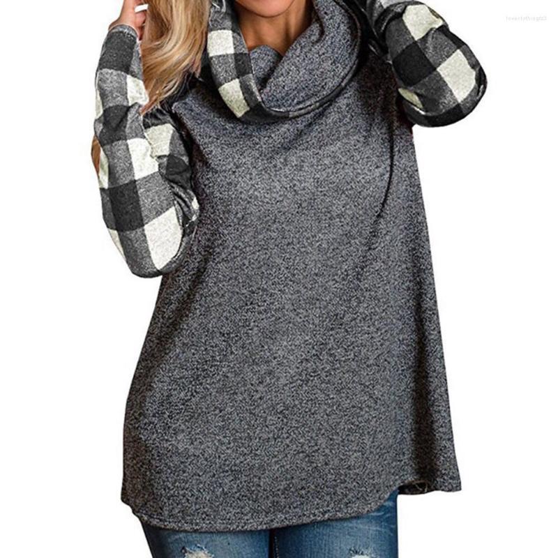 Women' T Shirts Fashion Turtleneck Blouse Winter Ladies Plaid Bottom Tops Female Women Long Sleeve Shirt Casual Plus Size Blusas Pullover, Red
Women' T Shirts Fashion Turtleneck Blouse Winter Ladies Plaid Bottom Tops Female Women Long Sleeve Shirt Casual Plus Size Blusas Pullover, Red