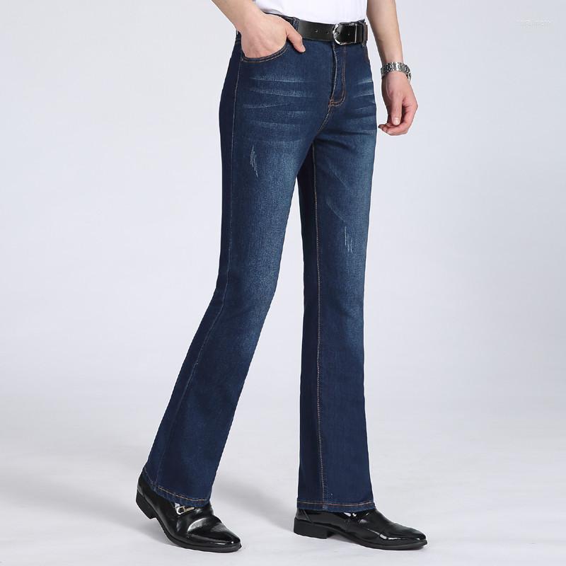 Men's Jeans 2023 Spring And Summer Men's Korean Style Stretch Flared Black Large Size 28, Blue
Men's Jeans 2023 Spring And Summer Men's Korean Style Stretch Flared Black Large Size 28, Blue