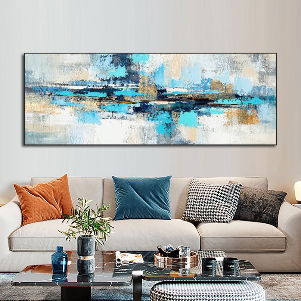 Modern Abstract Oil Painting on Canvas Posters and Prints Wall Blue Abstract Art Canvas Pictures for Living Room Decor No Frame
Modern Abstract Oil Painting on Canvas Posters and Prints Wall Blue Abstract Art Canvas Pictures for Living Room Decor No Frame