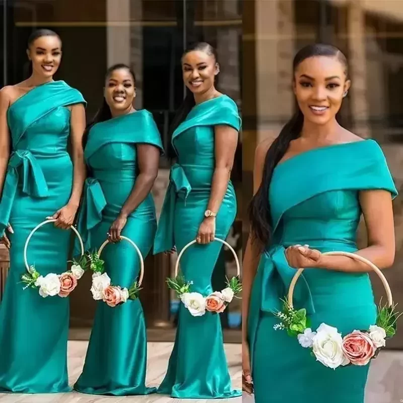 Emerald Green Bridesmaid Dresses 2023 with Ruffles Mermaid One Shoulder Wedding Gust Dress Junior Maid of Honor
Emerald Green Bridesmaid Dresses 2023 with Ruffles Mermaid One Shoulder Wedding Gust Dress Junior Maid of Honor
