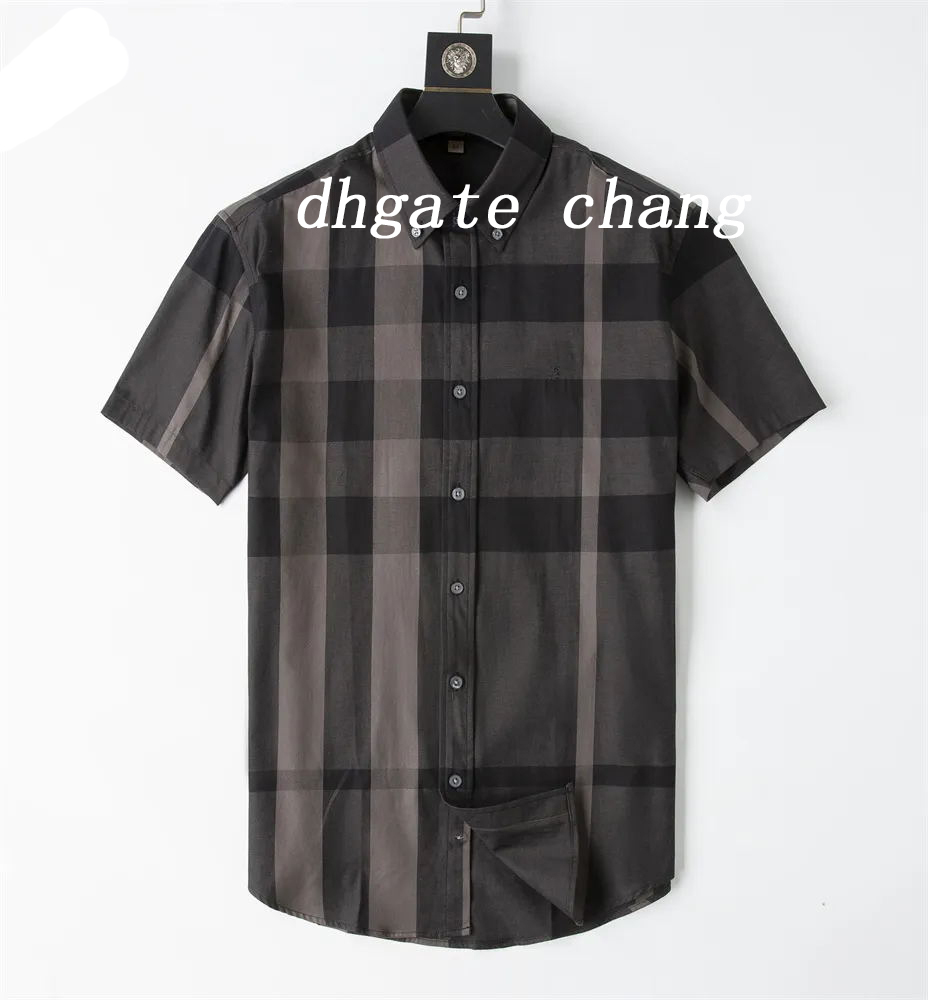 Summer Men's Shirts designer Fashion classic comfortable casual business 100% cotton plaid men's formal shirt plus Asian size M-3XL#98 765152747
Summer Men's Shirts designer Fashion classic comfortable casual business 100% cotton plaid men's formal shirt plus Asian size M-3XL#98 765152747