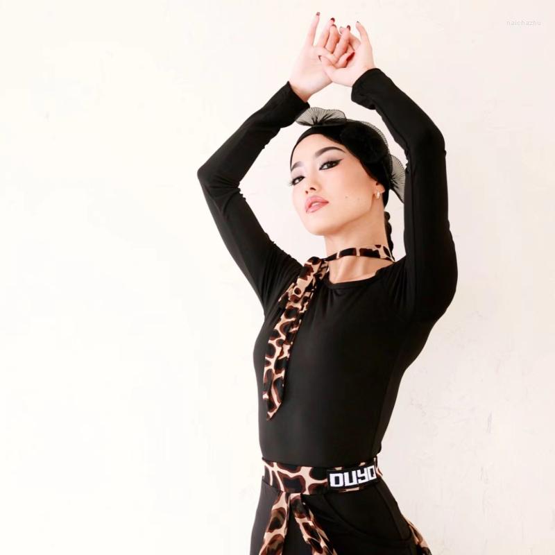 Stage Wear NY01 007 Long Sleeve Leopard Female Latin Dance Bodysuit Women Ballroom Dancing Dress Performance Costume Belly Suit, 001
Stage Wear NY01 007 Long Sleeve Leopard Female Latin Dance Bodysuit Women Ballroom Dancing Dress Performance Costume Belly Suit, 001