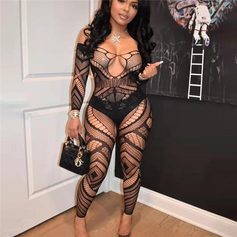 Women Socks Sexy Lingerie Jumpsuits Rompers Hollow Black Open Crotch Long Sleeves Teddy Uniform Temptation Costumes
Women Socks Sexy Lingerie Jumpsuits Rompers Hollow Black Open Crotch Long Sleeves Teddy Uniform Temptation Costumes
