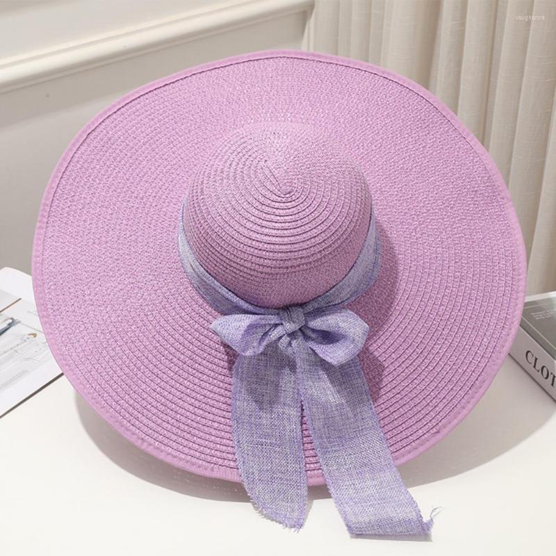 Wide Brim Hats Women Fisherman Hat Bow-knot Decor Round Sunscreen Foldable Strap Straw Headwear, Black
Wide Brim Hats Women Fisherman Hat Bow-knot Decor Round Sunscreen Foldable Strap Straw Headwear, Black