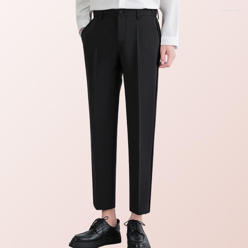 Men's Suits (Full & Cropped Length) Men's Suit Pants Elastic Ankle-Length Trousers For Autumn And Winter Casual Business Formal, Light gray full
Men's Suits (Full & Cropped Length) Men's Suit Pants Elastic Ankle-Length Trousers For Autumn And Winter Casual Business Formal, Light gray full