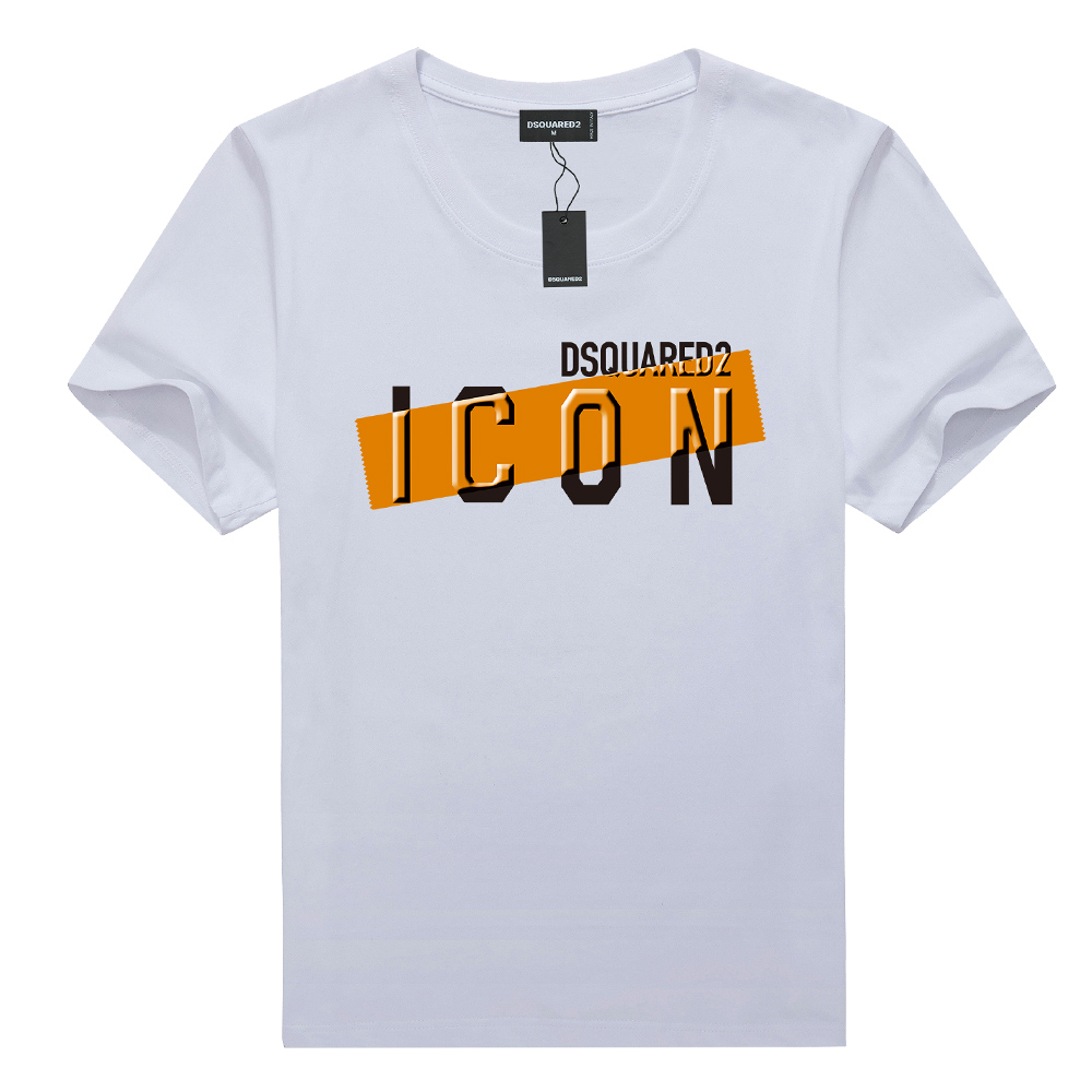 DSQ2 ICON DSQUARED2 DSQ D2 Mens printed shirts t shirts Brand Classic Fashion Trend for Simple Street Short Sleeve DSQ 909-1, White
DSQ2 ICON DSQUARED2 DSQ D2 Mens printed shirts t shirts Brand Classic Fashion Trend for Simple Street Short Sleeve DSQ 909-1, White