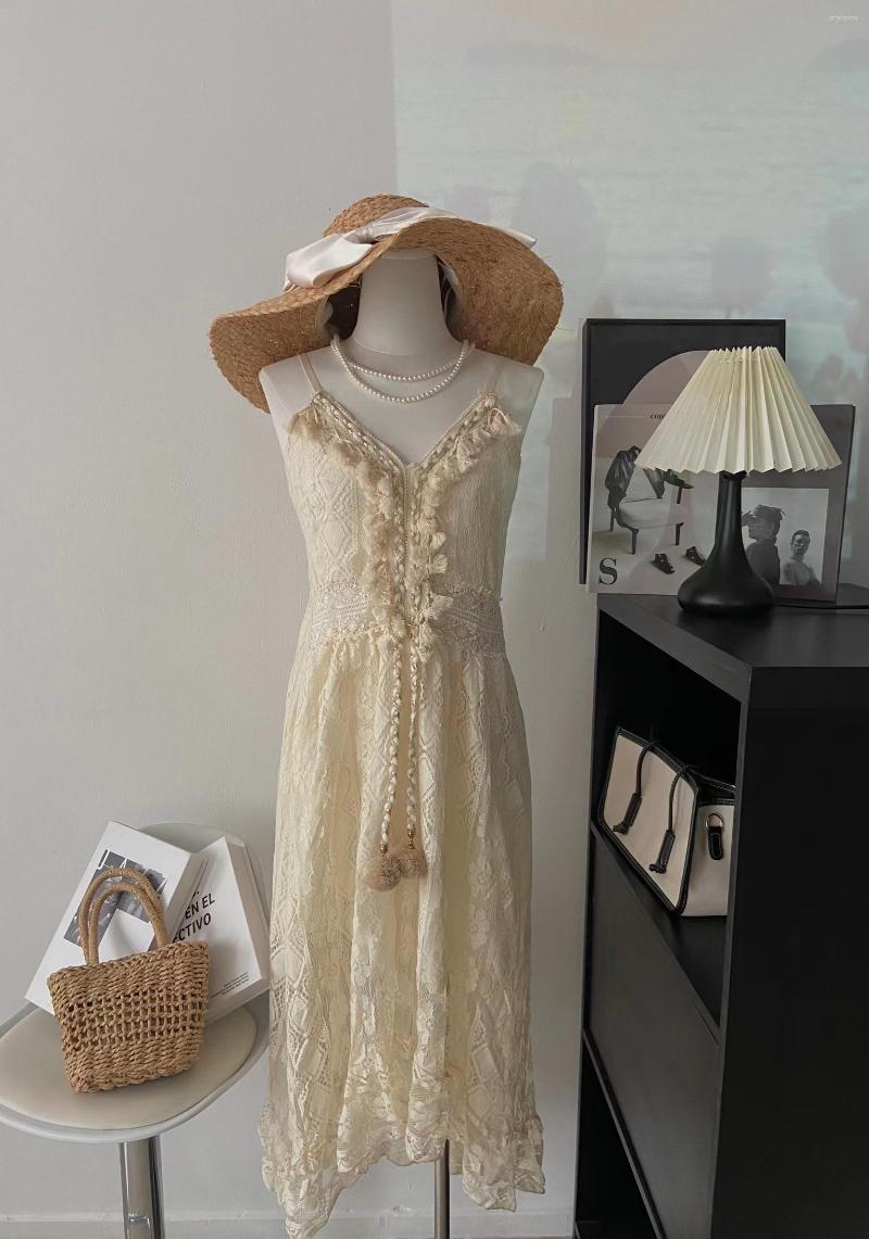 Casual Dresses Summer Dress For Women 2023 Vintage Openwork Fringed Lace Bohemian Maxi Mesh Slip Vestidos, Apricot
Casual Dresses Summer Dress For Women 2023 Vintage Openwork Fringed Lace Bohemian Maxi Mesh Slip Vestidos, Apricot