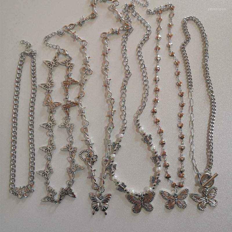 Chains 90s Thick Chain Butterfly Grunge Necklace For Women Goth Y2k Jewlery Accessories Free Stuff
Chains 90s Thick Chain Butterfly Grunge Necklace For Women Goth Y2k Jewlery Accessories Free Stuff
