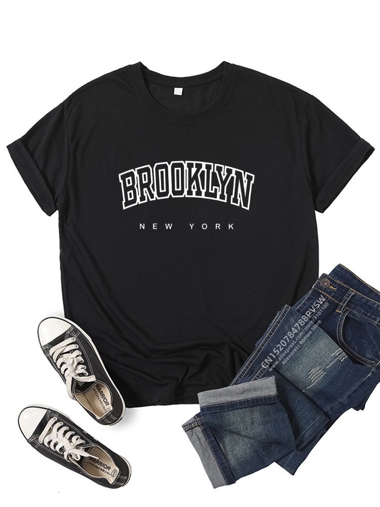 Womens TShirt Brooklyn York Women T Shirt Girl Graphic Printed Fashion Harajuku Streewear Clothes Causal Female Y2K Tops Tee 230419, T379a-white
Womens TShirt Brooklyn York Women T Shirt Girl Graphic Printed Fashion Harajuku Streewear Clothes Causal Female Y2K Tops Tee 230419, T379a-white