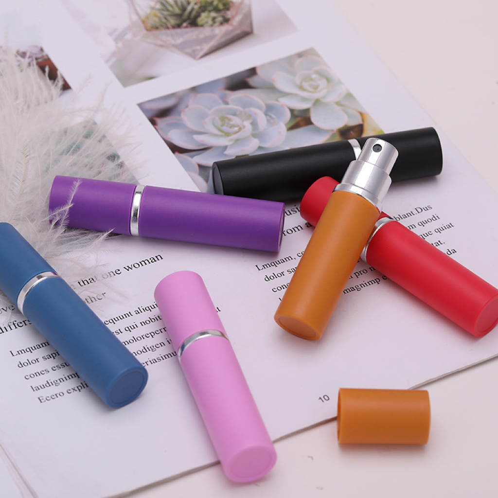 5ml Perfume Bottle Plastic Empty Perfume Atomizer Fragrance Glass Scent-bottle Travel Makeup Spray Bottle C468