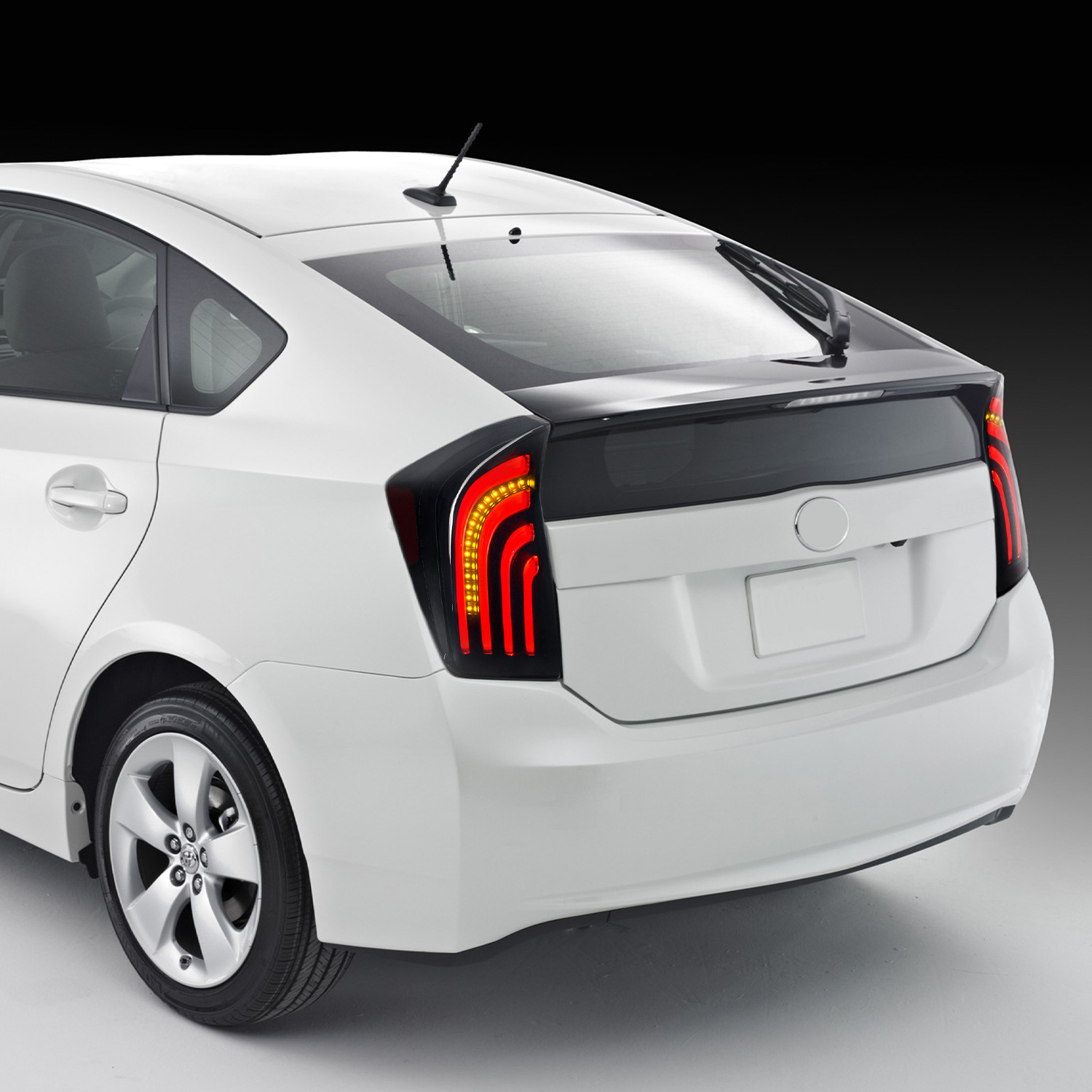 LED Rear Reverse Taillights For Toyota PRIUS 20 10-20 15 Modified Brake Signal Lamp Car Taillights Accessories