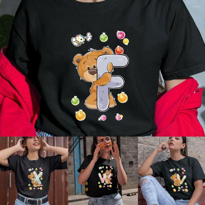 Women's T Shirts T-Shirt 2023 Women Clothes Summer Fashion Short Sleeve O-Neck Pullover Tshirt Bear Letter Anime Harajuku Tees Female Top, Black
Women's T Shirts T-Shirt 2023 Women Clothes Summer Fashion Short Sleeve O-Neck Pullover Tshirt Bear Letter Anime Harajuku Tees Female Top, Black