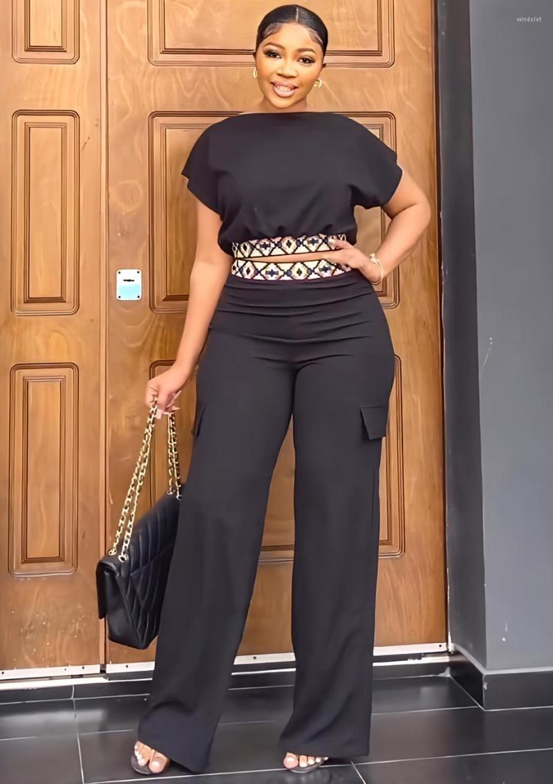 Women's Two Piece Pants Summer 2 Set Women Solid Casual Sport Outfit O Neck Short Sleeve T Shirt Top Wide Leg Pant Suit Tracksuit, Black
Women's Two Piece Pants Summer 2 Set Women Solid Casual Sport Outfit O Neck Short Sleeve T Shirt Top Wide Leg Pant Suit Tracksuit, Black