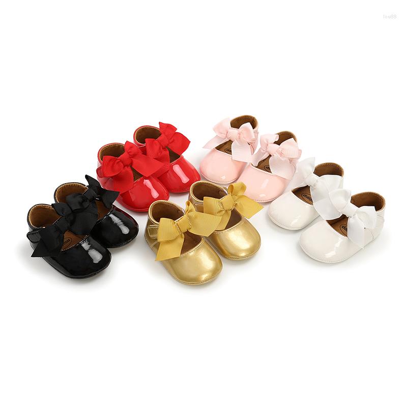 Athletic Shoes Baby Girl PU Leather Baptism Soft Sole Princess Flats With Cute Ribbon Bow Non-Slip Infant Crib Prewealker -18M, Black
Athletic Shoes Baby Girl PU Leather Baptism Soft Sole Princess Flats With Cute Ribbon Bow Non-Slip Infant Crib Prewealker -18M, Black