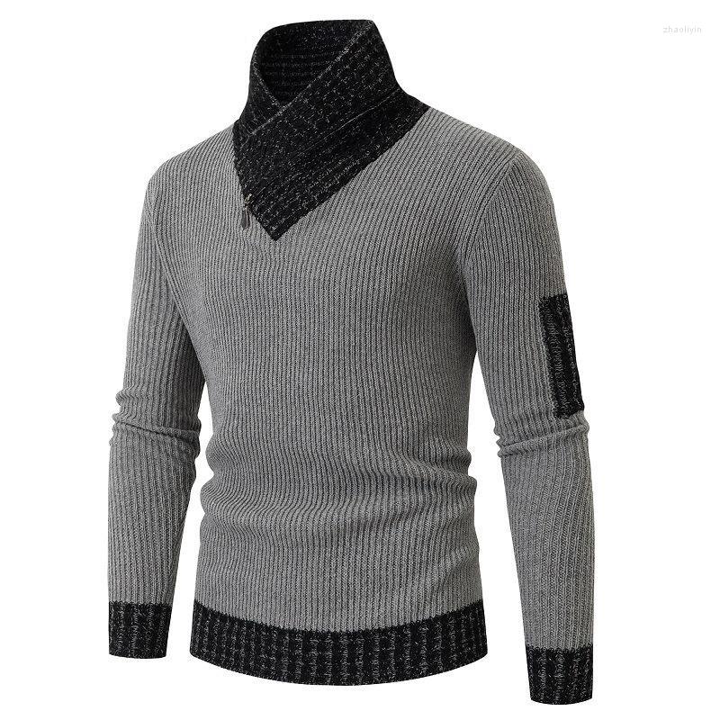 Men' Sweaters Winter Men' High-neck Sweater Knitted Top Retro Slim Fit Pullover Clothing Korean Fashion Street, Black
Men' Sweaters Winter Men' High-neck Sweater Knitted Top Retro Slim Fit Pullover Clothing Korean Fashion Street, Black