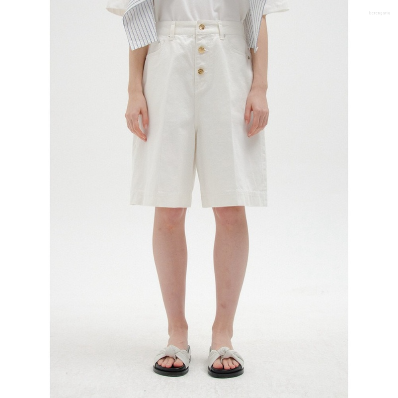 Women's Shorts EOS EENK Cotton 2023 Summer White For Women High Waist Five-point Pants Loose Pockets
Women's Shorts EOS EENK Cotton 2023 Summer White For Women High Waist Five-point Pants Loose Pockets