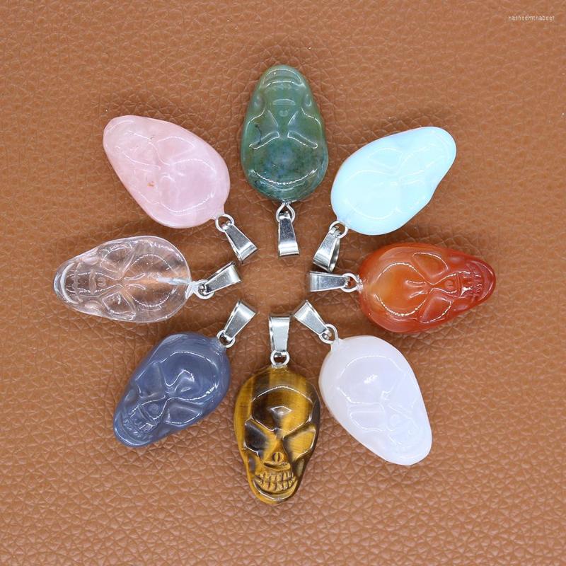 Pendant Necklaces 2023 Fashion Natural Stone Skull Necklace Small Accessories 6 Low Price
Pendant Necklaces 2023 Fashion Natural Stone Skull Necklace Small Accessories 6 Low Price