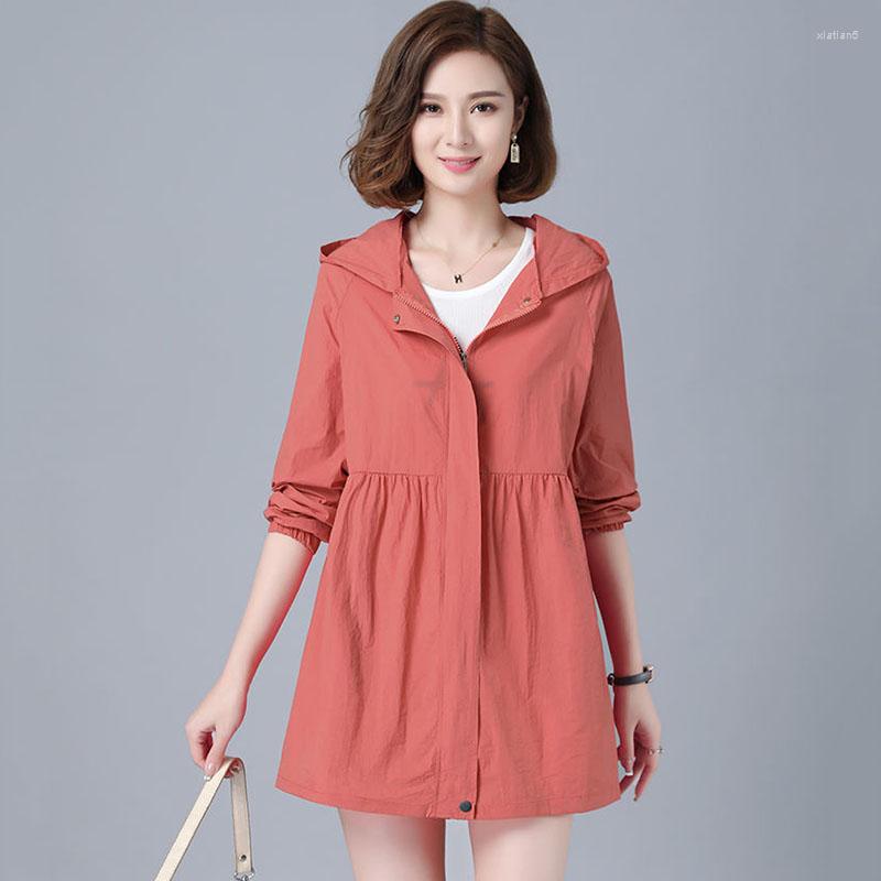Women's Jackets Ummer 2023 Zip Pocket Long Sleeve Solid Hooded Loose Pleated Casual Mid Length Sun Protection Jacket Coat Parker 4xL, Picture shown
Women's Jackets Ummer 2023 Zip Pocket Long Sleeve Solid Hooded Loose Pleated Casual Mid Length Sun Protection Jacket Coat Parker 4xL, Picture shown