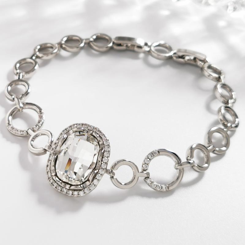 Charm Bracelets 11.11 Fashion Woman Made With Austrian Crystal Simple Geometric Bangle Bracelet Girl Wrist Accessories Bijoux Gifts
Charm Bracelets 11.11 Fashion Woman Made With Austrian Crystal Simple Geometric Bangle Bracelet Girl Wrist Accessories Bijoux Gifts