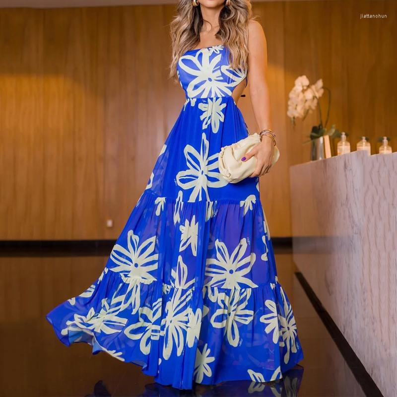 Casual Dresses Ellafads Women Maxi Dress Summer Sexy Suspender Sleeveless Printed Square Neck Backless Lace Up Beach Party Streetwear, Blue
Casual Dresses Ellafads Women Maxi Dress Summer Sexy Suspender Sleeveless Printed Square Neck Backless Lace Up Beach Party Streetwear, Blue