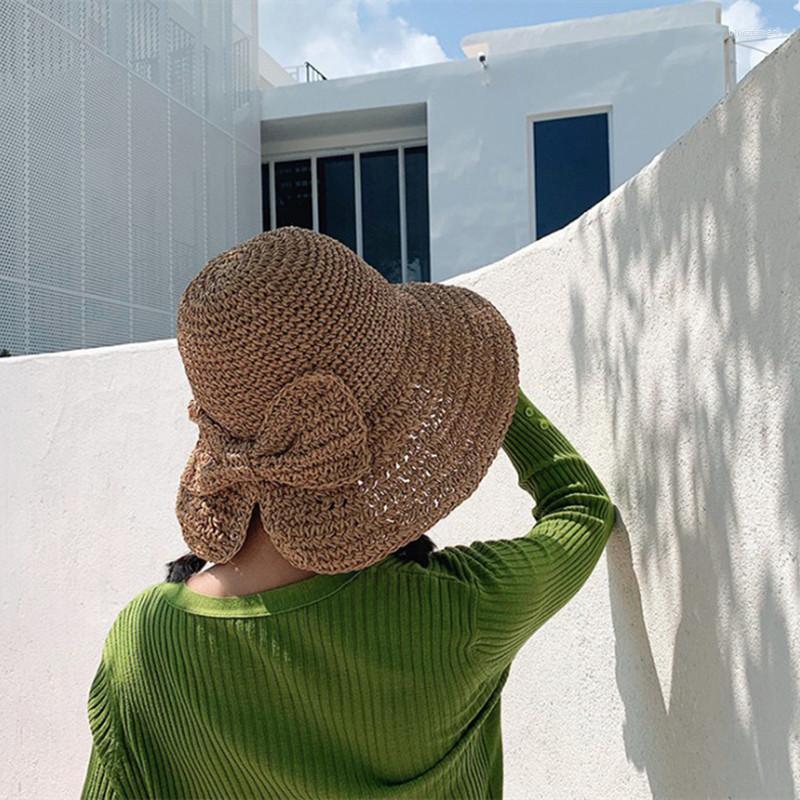 Wide Brim Hats Spring Summer Parent-Child Sun Hat Women Seaside Beach Panama Cap Bowknot Woven Foldable Straw, 005
Wide Brim Hats Spring Summer Parent-Child Sun Hat Women Seaside Beach Panama Cap Bowknot Woven Foldable Straw, 005