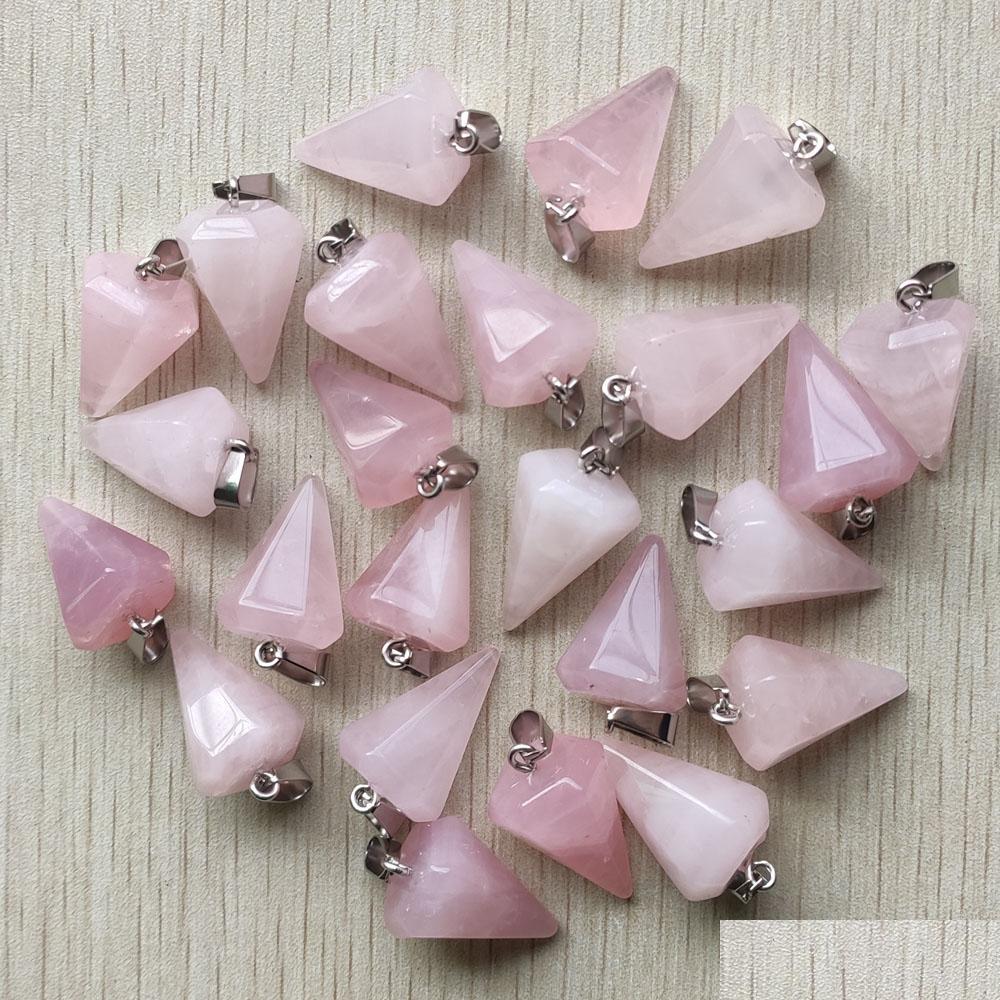 Charms Natural Pink Roses Quartz Stone Hexagon Pyramis Reiki Pillar Pendum Pendants For Necklace Jewelry Making Drop Delivery Findin Dhg0E
Charms Natural Pink Roses Quartz Stone Hexagon Pyramis Reiki Pillar Pendum Pendants For Necklace Jewelry Making Drop Delivery Findin Dhg0E