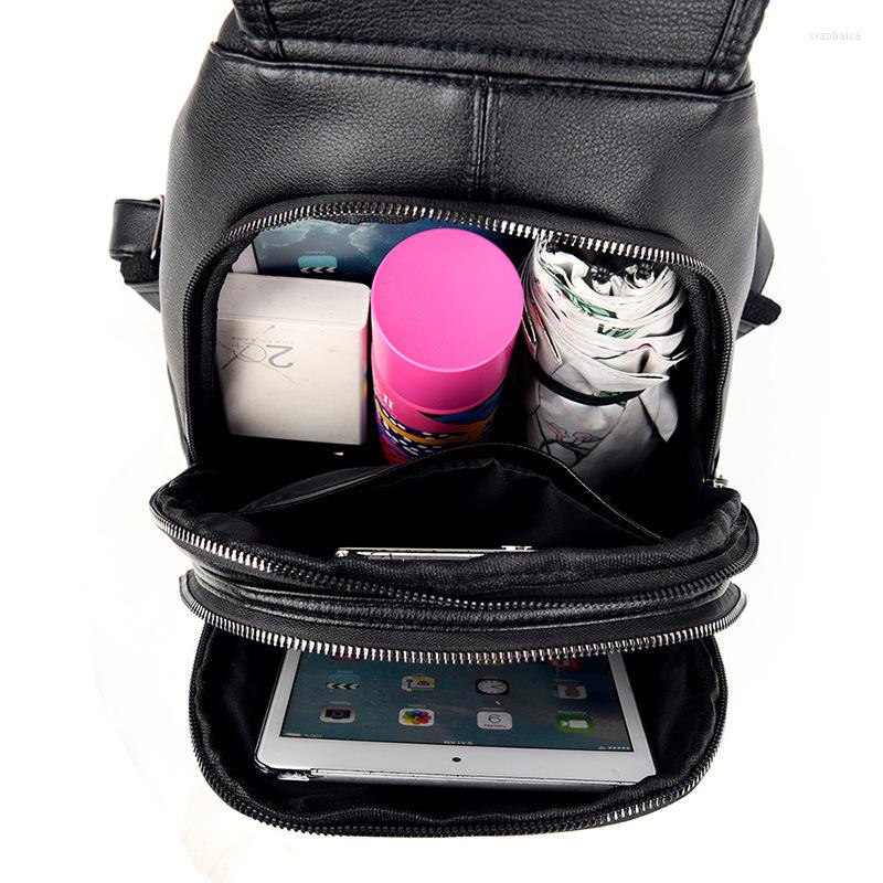 School Bags Female Backpack Designer High Quality Leather Women Chest Bag Fashion Girl Backpacks Lady Travel Red, Style1615 black
School Bags Female Backpack Designer High Quality Leather Women Chest Bag Fashion Girl Backpacks Lady Travel Red, Style1615 black