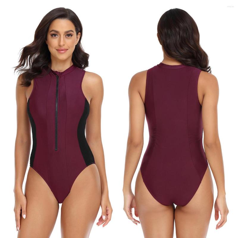 Women' Swimwear 2023 Women' Swimsuit Solid Zipper One Piece Plus Size Sports Sexy Surf With Chest Pad Strapless Bathing Suit, Black
Women' Swimwear 2023 Women' Swimsuit Solid Zipper One Piece Plus Size Sports Sexy Surf With Chest Pad Strapless Bathing Suit, Black