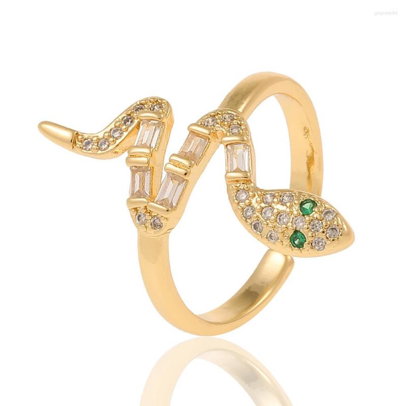 Cluster Rings Glamour Women's Fashion Jewelry Snake Open Ring Hip Hop Personality Temperament Party Holiday Gift
Cluster Rings Glamour Women's Fashion Jewelry Snake Open Ring Hip Hop Personality Temperament Party Holiday Gift