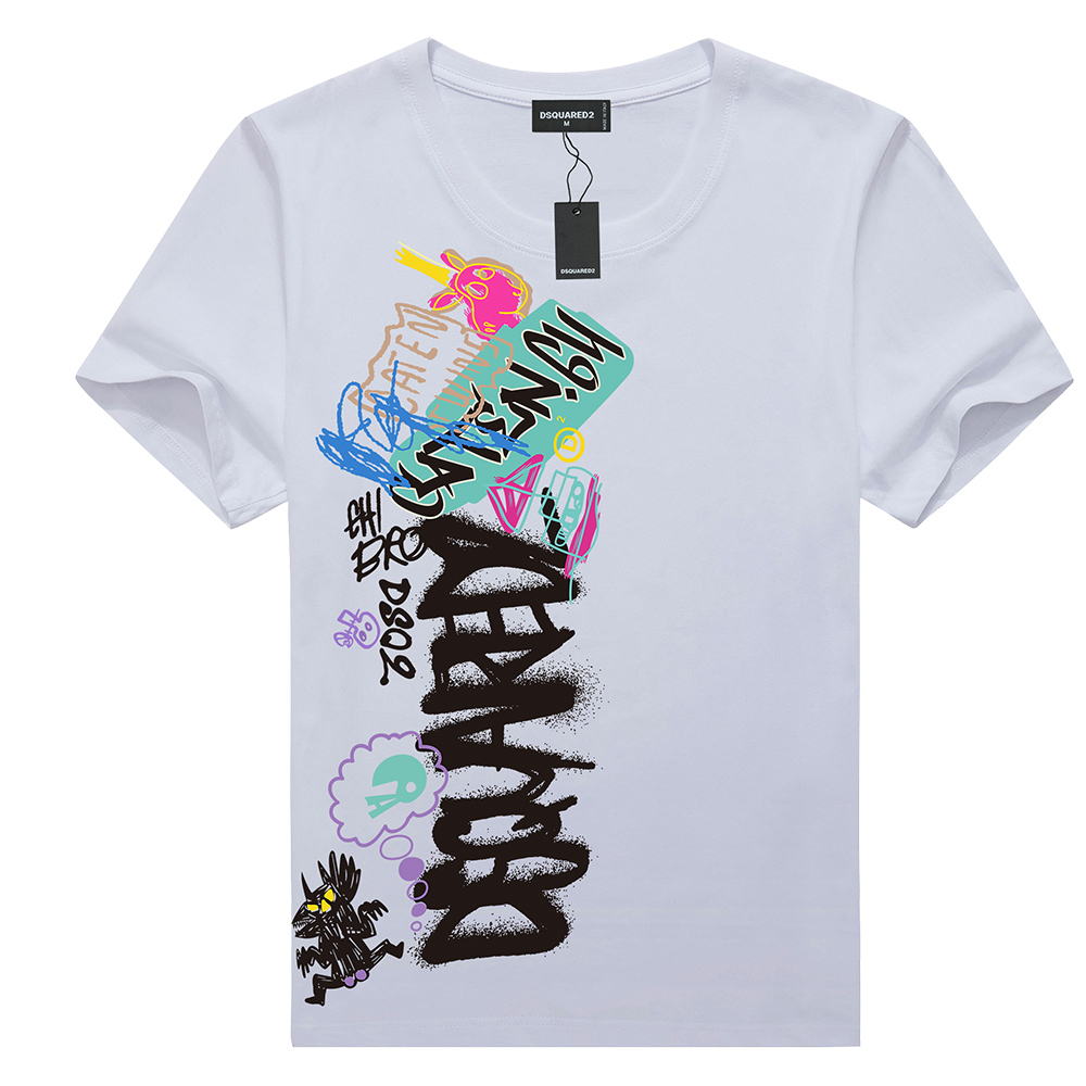 DSQ2 ICON DSQUARED2 DSQ D2 Mens printed shirts t shirts Brand Classic Fashion Trend for Simple Street Short Sleeve DSQ 942, Darkcyan
DSQ2 ICON DSQUARED2 DSQ D2 Mens printed shirts t shirts Brand Classic Fashion Trend for Simple Street Short Sleeve DSQ 942, Darkcyan