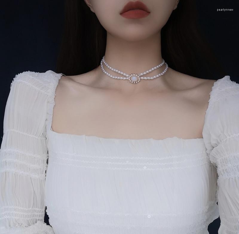 Chains Vintage Baroque Pearl Necklace Earrings For Women Double Layer Choker Clavicle Chain Party Wedding Jewelry Gifts Wholesale
Chains Vintage Baroque Pearl Necklace Earrings For Women Double Layer Choker Clavicle Chain Party Wedding Jewelry Gifts Wholesale