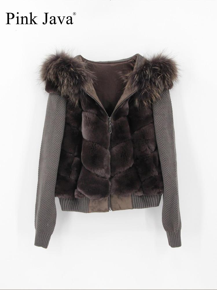 Fur PINK JAVA QC22029 new arrival real rex rabbit fur coat women fur jacket winter sweater raccoon fur collar coats, Navy
Fur PINK JAVA QC22029 new arrival real rex rabbit fur coat women fur jacket winter sweater raccoon fur collar coats, Navy