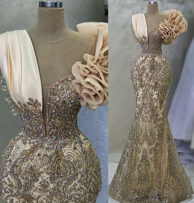 2023 April Aso Ebi Gold Mermaid Prom Dress Crystals Sequined Lace Evening Formal Party Second Reception Birthday Engagement Gowns Dresses Robe De Soiree ZJ580, Lilac
2023 April Aso Ebi Gold Mermaid Prom Dress Crystals Sequined Lace Evening Formal Party Second Reception Birthday Engagement Gowns Dresses Robe De Soiree ZJ580, Lilac
