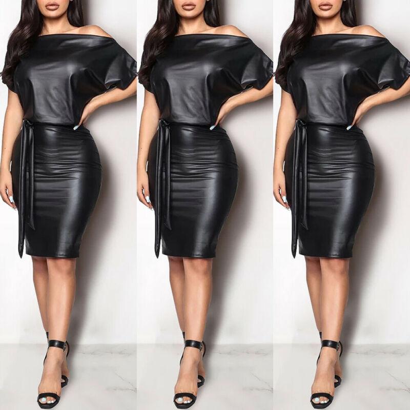 casual dresses black asymmetrical sexy faux leather bodycon dress women summer long sleeve knee length pencil size sxl
casual dresses black asymmetrical sexy faux leather bodycon dress women summer long sleeve knee length pencil size sxl
