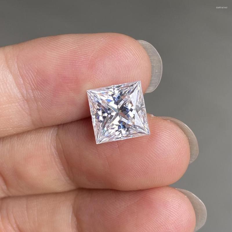 Loose Diamonds Meisidian GH VVS1 10x10mm 6 Carat Diamond Princess Cut Square White Moissanite Stone
Loose Diamonds Meisidian GH VVS1 10x10mm 6 Carat Diamond Princess Cut Square White Moissanite Stone