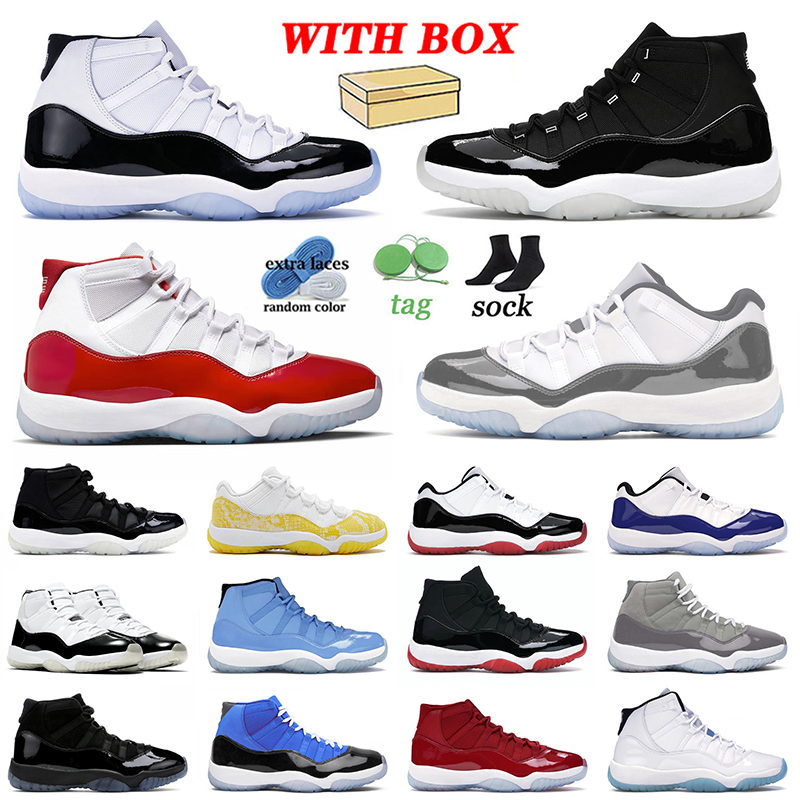 Retro 11 With Box Basketball Shoes Jordans11 Concord High 25th Anniversary Cherry Cement Grey Tour Yellow Snakeskin DMP Bred Jumpman 11s Jordens Sneakers Men Women, A7 cement grey 40-47
Retro 11 With Box Basketball Shoes Jordans11 Concord High 25th Anniversary Cherry Cement Grey Tour Yellow Snakeskin DMP Bred Jumpman 11s Jordens Sneakers Men Women, A7 cement grey 40-47