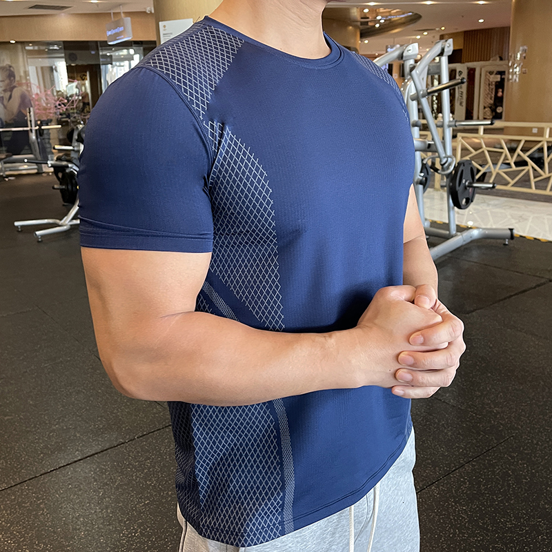 Men's T-Shirts Mens Running Compression T-shirt Breathable Football Sweatshirt Tight Sportswear Fitness Short Sleeve Shirt Workout Rash Guard 230420, R430-gray white
Men's T-Shirts Mens Running Compression T-shirt Breathable Football Sweatshirt Tight Sportswear Fitness Short Sleeve Shirt Workout Rash Guard 230420, R430-gray white