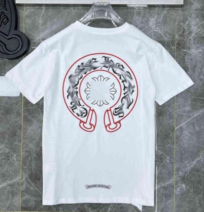 Men's And Women's Classic T Shirt Heart Fashion Ch High Quality Brand Letter Sanskrit Cross Pattern Sweater T-shirts Designers Chromes Pullover Tops Cotton Tshirts F9L, E111
Men's And Women's Classic T Shirt Heart Fashion Ch High Quality Brand Letter Sanskrit Cross Pattern Sweater T-shirts Designers Chromes Pullover Tops Cotton Tshirts F9L, E111