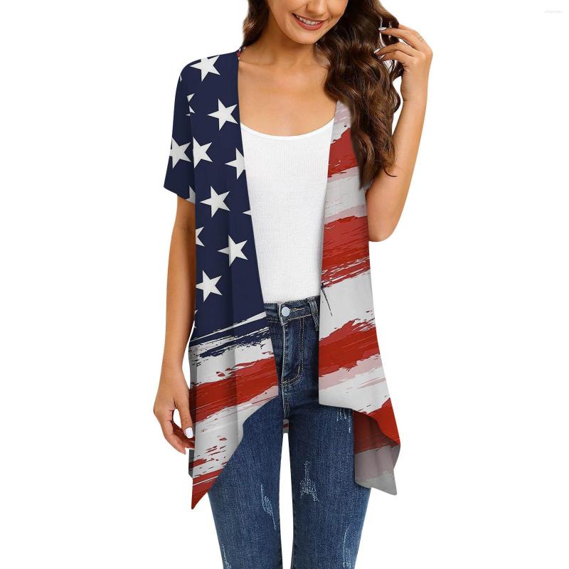 Women's Blouses American Usa Flag Blouse Women Star Stripe Short Sleeve Cardigans 4th Of July Pullover Tops Hawaii Boho Beach Oversize
Women's Blouses American Usa Flag Blouse Women Star Stripe Short Sleeve Cardigans 4th Of July Pullover Tops Hawaii Boho Beach Oversize