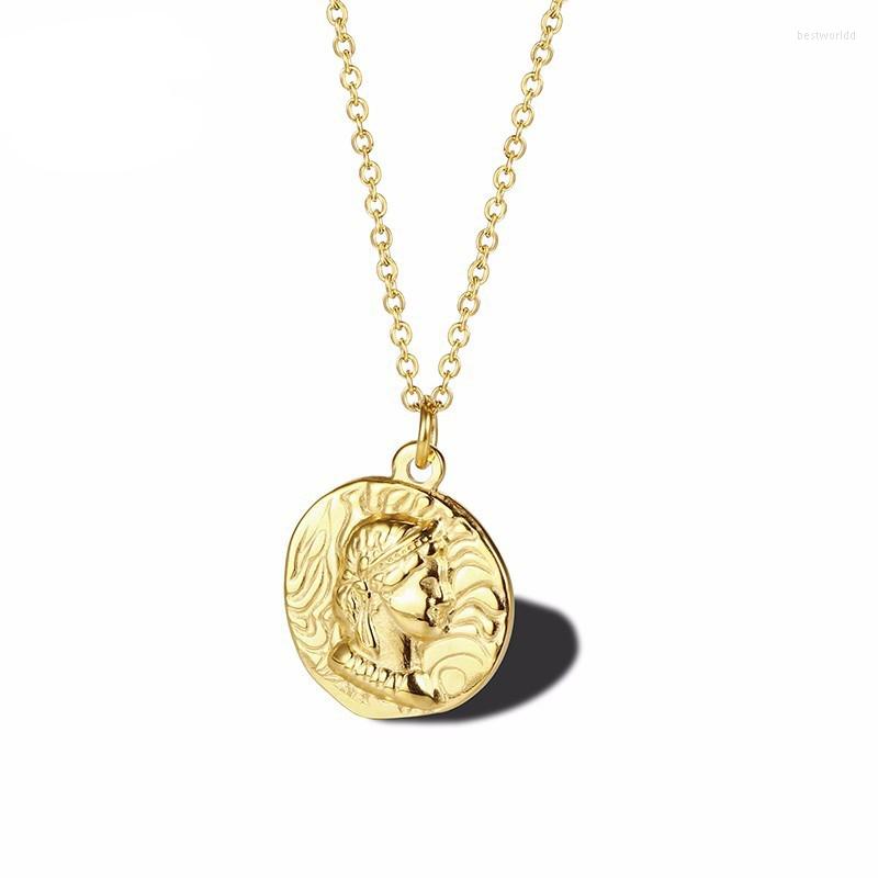 Pendant Necklaces Fashion Stainless Steel Irregular Golden Religious Necklace Creative Women's Jewellery Gifts
Pendant Necklaces Fashion Stainless Steel Irregular Golden Religious Necklace Creative Women's Jewellery Gifts
