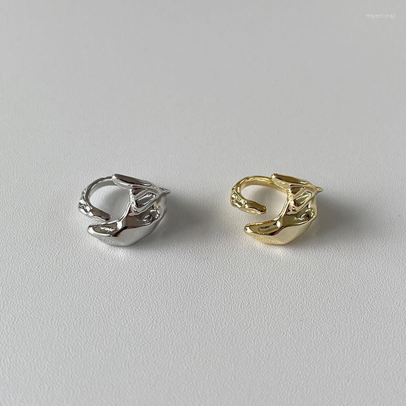 Cluster Rings Creative Geometric Irregularity Liquid Lamination For Woman And Man Golden Leisure Ring Open To Adjust JewelryCluster
Cluster Rings Creative Geometric Irregularity Liquid Lamination For Woman And Man Golden Leisure Ring Open To Adjust JewelryCluster