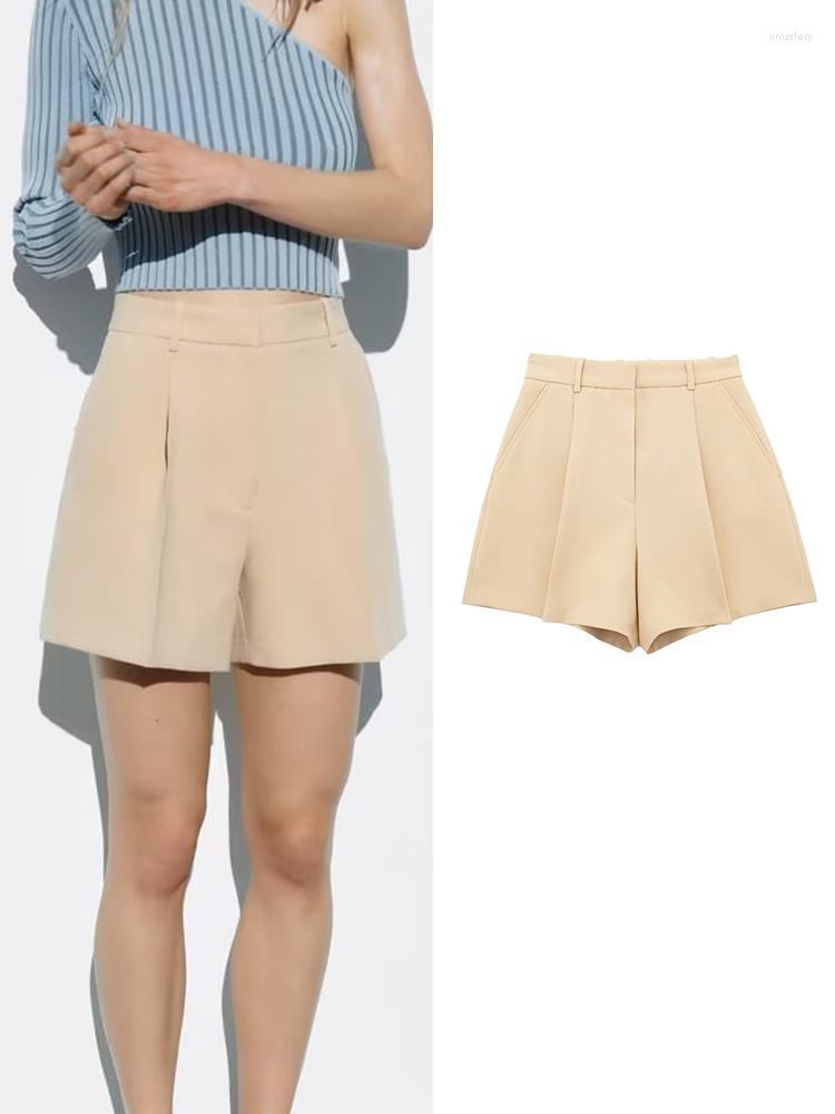 Women's Shorts RAFZNB Fashion High Waist Pleated Women Summer Solid Color Office Lady Casual Wide Leg 2023, Black
Women's Shorts RAFZNB Fashion High Waist Pleated Women Summer Solid Color Office Lady Casual Wide Leg 2023, Black