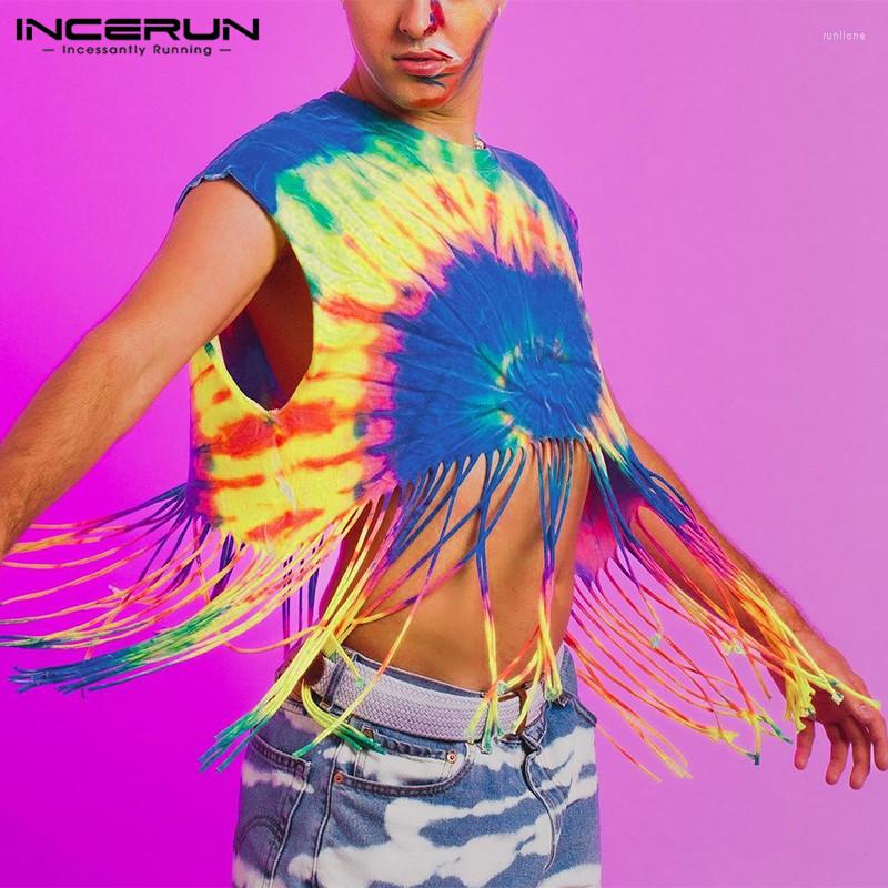 Men's Tank Tops Stylish Men Printing Tassel Perosnlaity Sexy O-neck Sleeveless Casual Vests 2023 Streetwear Vacation INCERUN, Blue
Men's Tank Tops Stylish Men Printing Tassel Perosnlaity Sexy O-neck Sleeveless Casual Vests 2023 Streetwear Vacation INCERUN, Blue