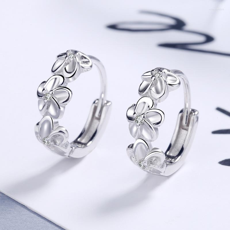 Hoop Earrings Nice 925 Sterling Silver Needle For Women Lady Wedding Fashion High Quality Jewelry Crystal Zircon Flower Stud
Hoop Earrings Nice 925 Sterling Silver Needle For Women Lady Wedding Fashion High Quality Jewelry Crystal Zircon Flower Stud