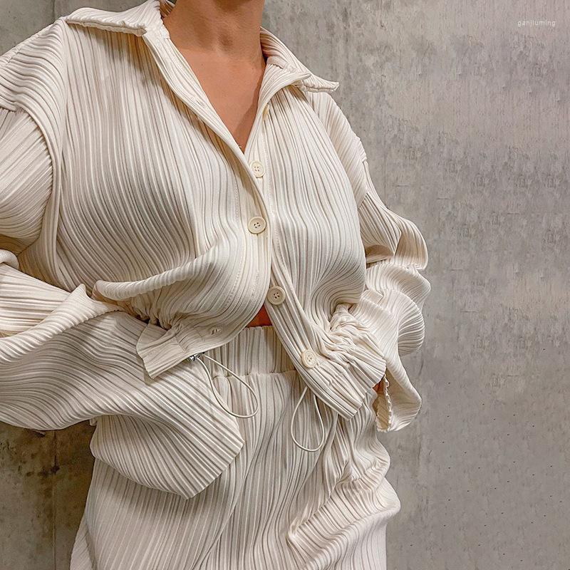 Women's Two Piece Pants Casual Loose Suit Women's Autumn And Winter Style Jacket Long-sleeved Lapel With Fashionable Pleated Skirt, Apricot
Women's Two Piece Pants Casual Loose Suit Women's Autumn And Winter Style Jacket Long-sleeved Lapel With Fashionable Pleated Skirt, Apricot
