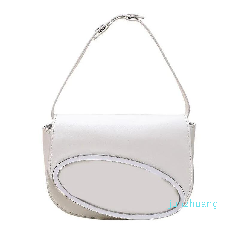 Designer Bag Womens Shoulder Flap Luxury Handbag Female Pochette Leather Casual Clutch Unique Valentines 223 Strap Jingle Bags 230420, White shoulder strap no button
Designer Bag Womens Shoulder Flap Luxury Handbag Female Pochette Leather Casual Clutch Unique Valentines 223 Strap Jingle Bags 230420, White shoulder strap no button