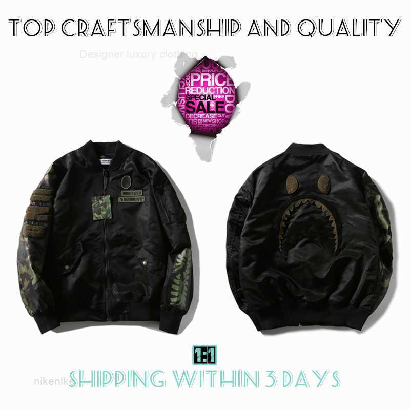 Top Craftsmanship Mens Jackets Shark Mens Star Spots Designers Coat Varsity Cobranding Stylist Storm Ghosts Military Style Camouflage Jacket Baseball Wear XEHT RH, No.5
Top Craftsmanship Mens Jackets Shark Mens Star Spots Designers Coat Varsity Cobranding Stylist Storm Ghosts Military Style Camouflage Jacket Baseball Wear XEHT RH, No.5