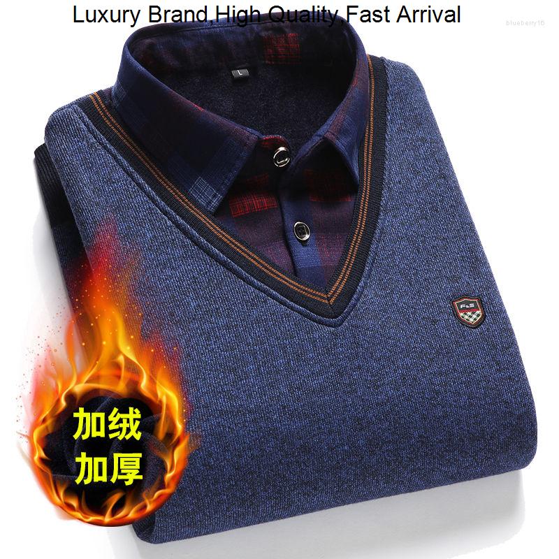 Men's Sweaters Autumn Men Winter Fleece Shirt 2023 Fashion Plaid Thick Keep Warm Shirts Mens Print Long Sleeve Business Pullovers M-4XL, 06
Men's Sweaters Autumn Men Winter Fleece Shirt 2023 Fashion Plaid Thick Keep Warm Shirts Mens Print Long Sleeve Business Pullovers M-4XL, 06