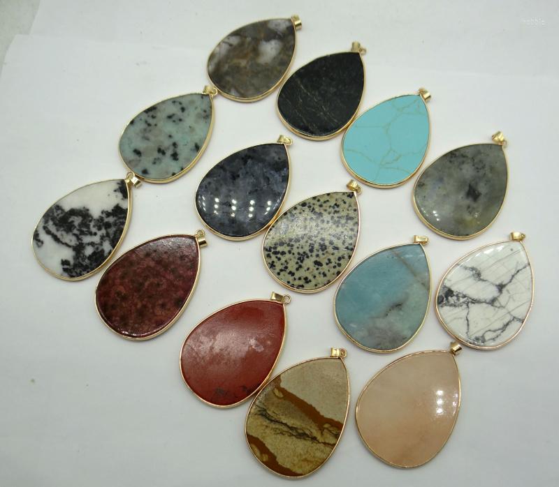 Pendant Necklaces Natural Stone Aventurine Tiger Eye Quartz Crystal Turquoises Water Drop For Diy Jewelry Making Necklace Accessories6PCS
Pendant Necklaces Natural Stone Aventurine Tiger Eye Quartz Crystal Turquoises Water Drop For Diy Jewelry Making Necklace Accessories6PCS