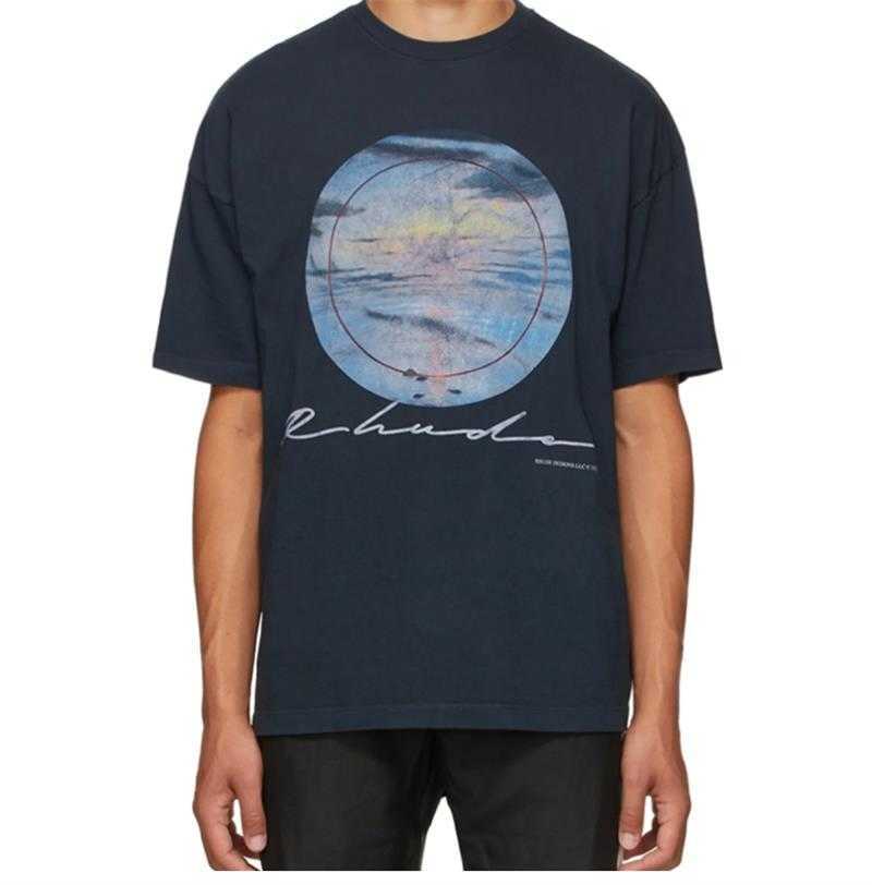 Designer Fashion Clothing Tees Hip hop TShirts Rhude Sunset Print Round Neck Short Sleeve T-shirt Loose Cotton Ins Couple Streetwear Tops Sportswear, Black
Designer Fashion Clothing Tees Hip hop TShirts Rhude Sunset Print Round Neck Short Sleeve T-shirt Loose Cotton Ins Couple Streetwear Tops Sportswear, Black